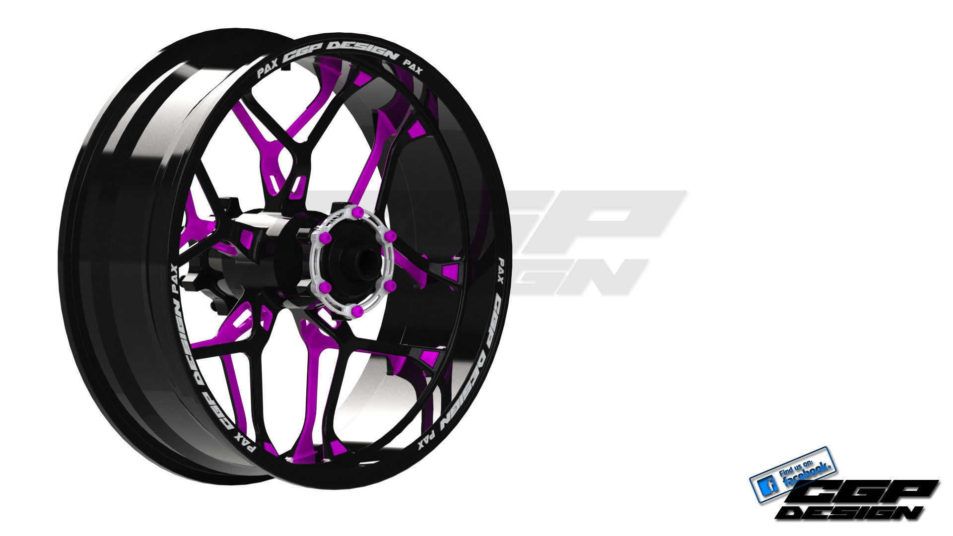 PINKI rear rimdesigned by paX 3D model_4