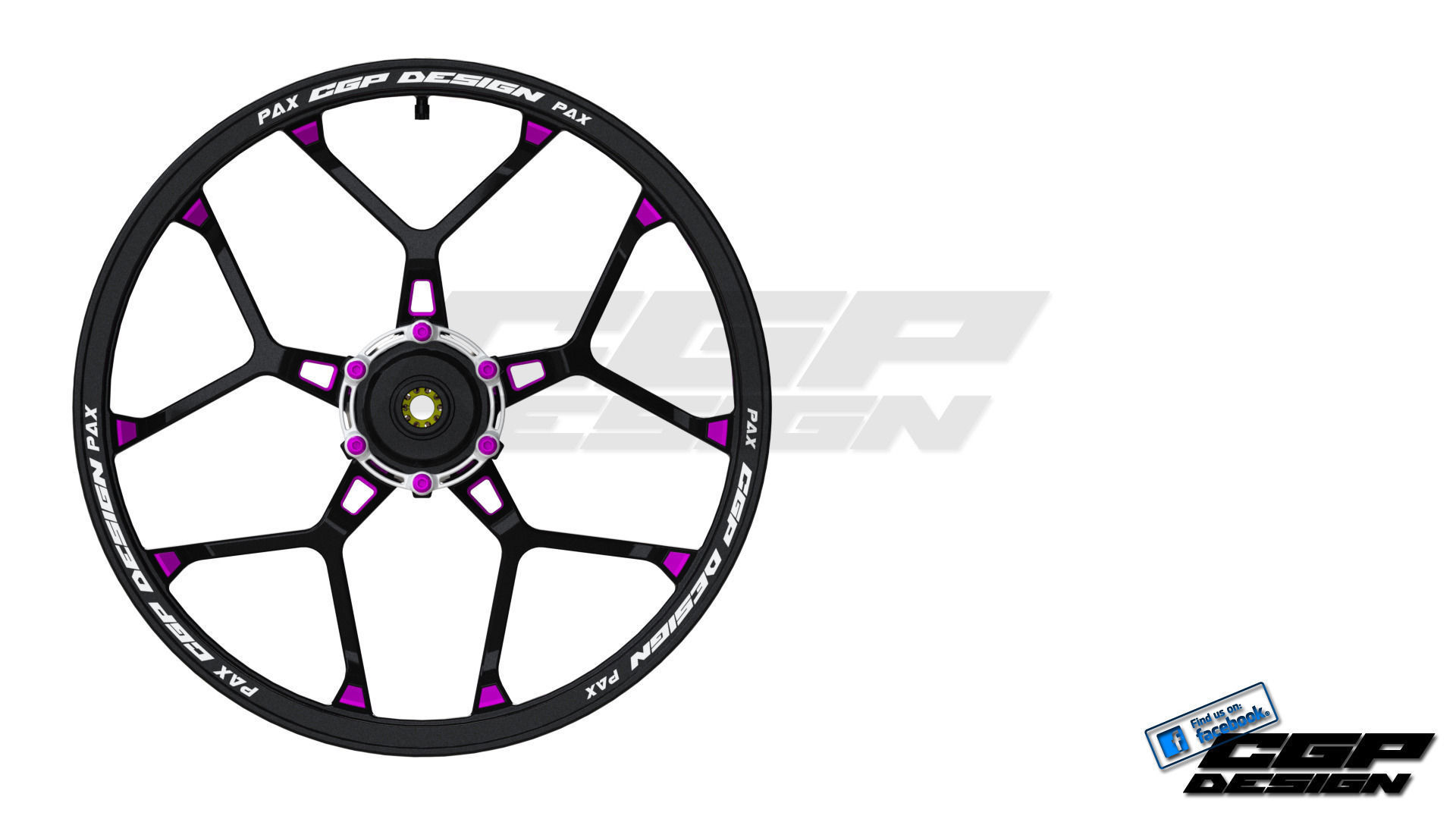 PINKI rear rimdesigned by paX 3D model_3