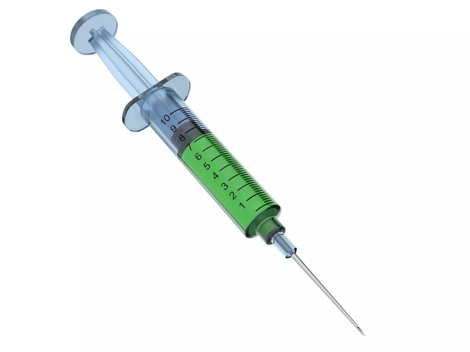 Disposable Syringe 3D model