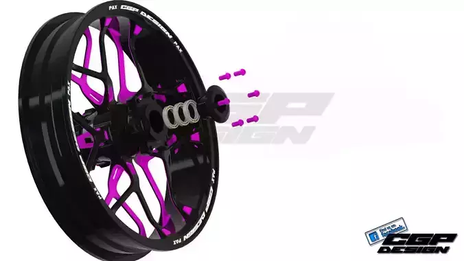 PINKI front rimdesigned by paX