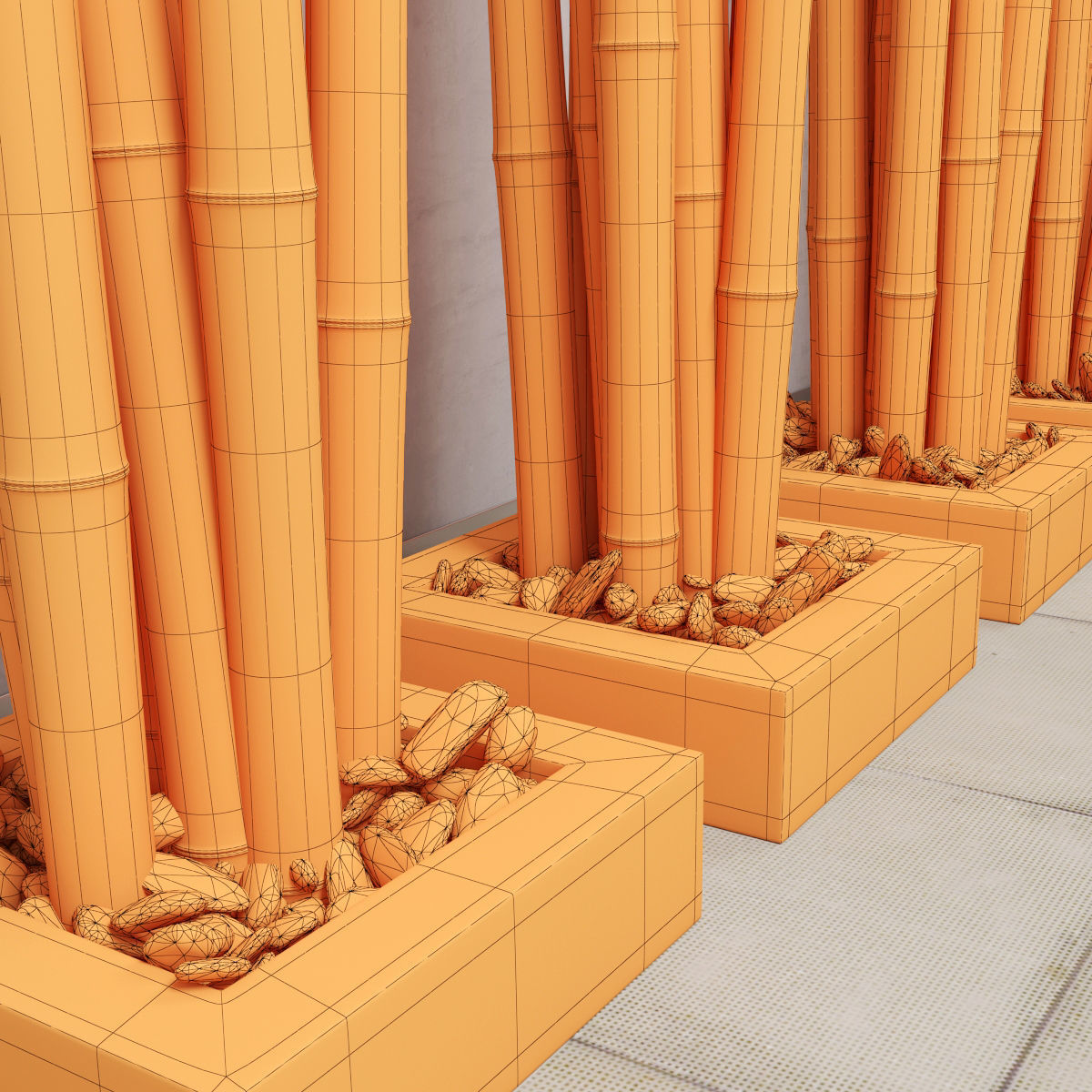 Bamboo decor n20 3D model_7