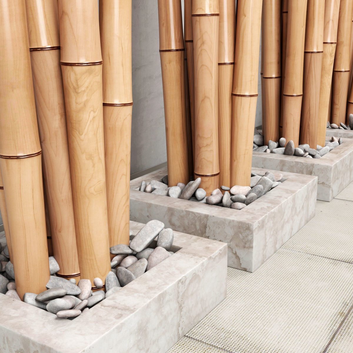 Bamboo decor n20 3D model_3