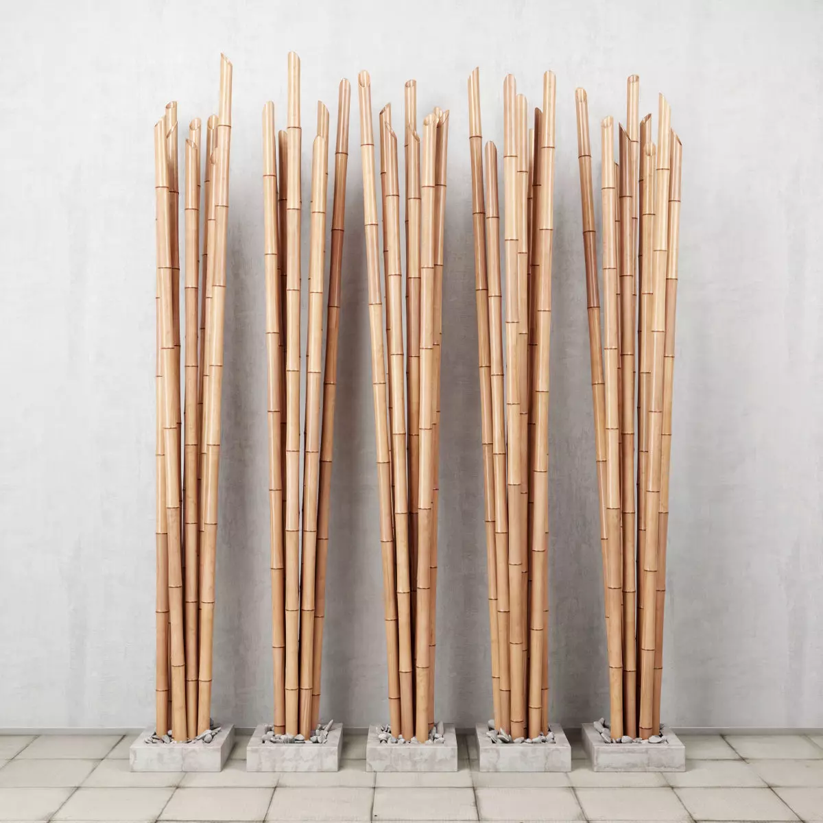 Bamboo decor n20 3D model_0