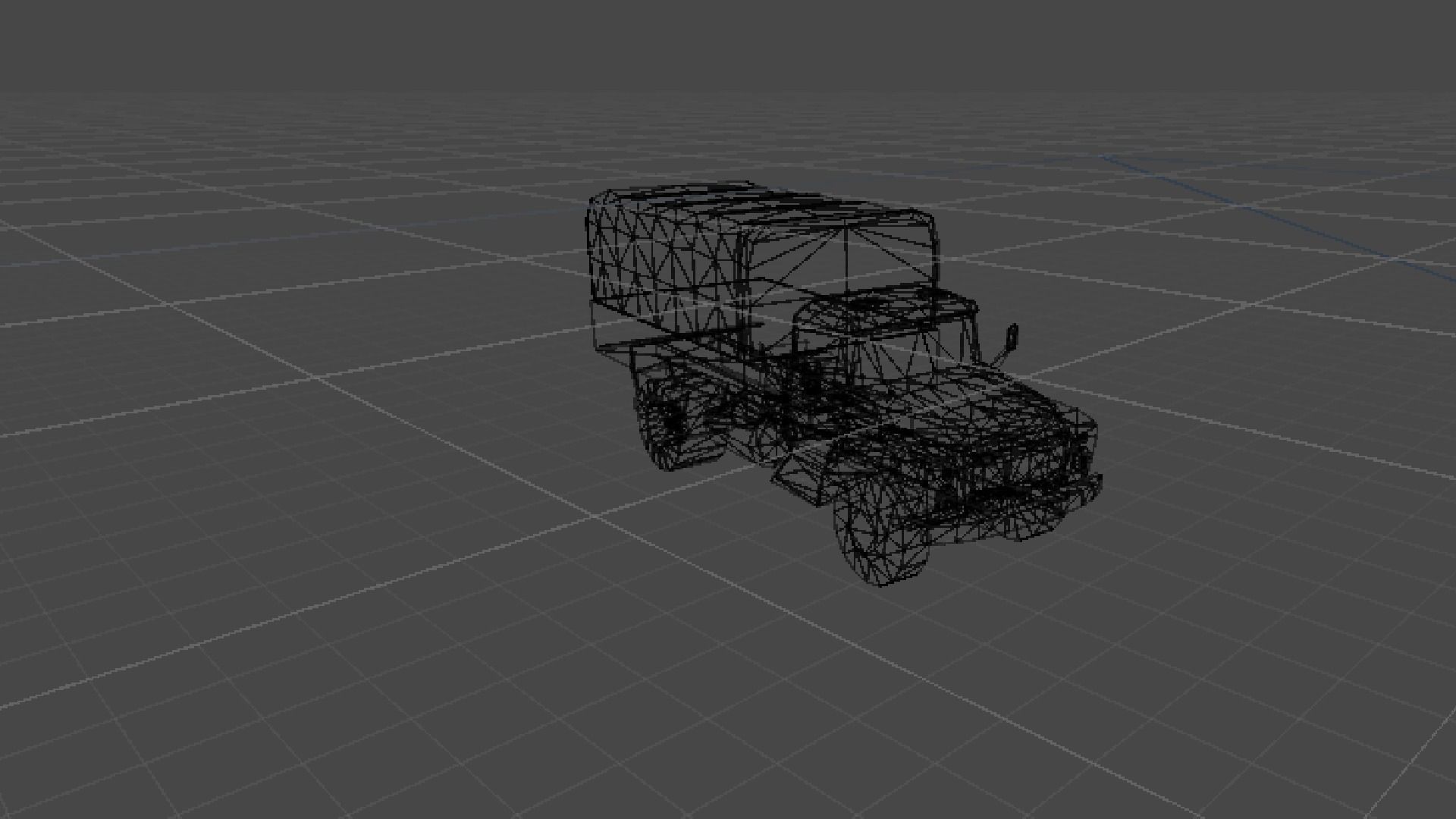 Industrial Small Truck Pack - III Low-poly 3D model_6