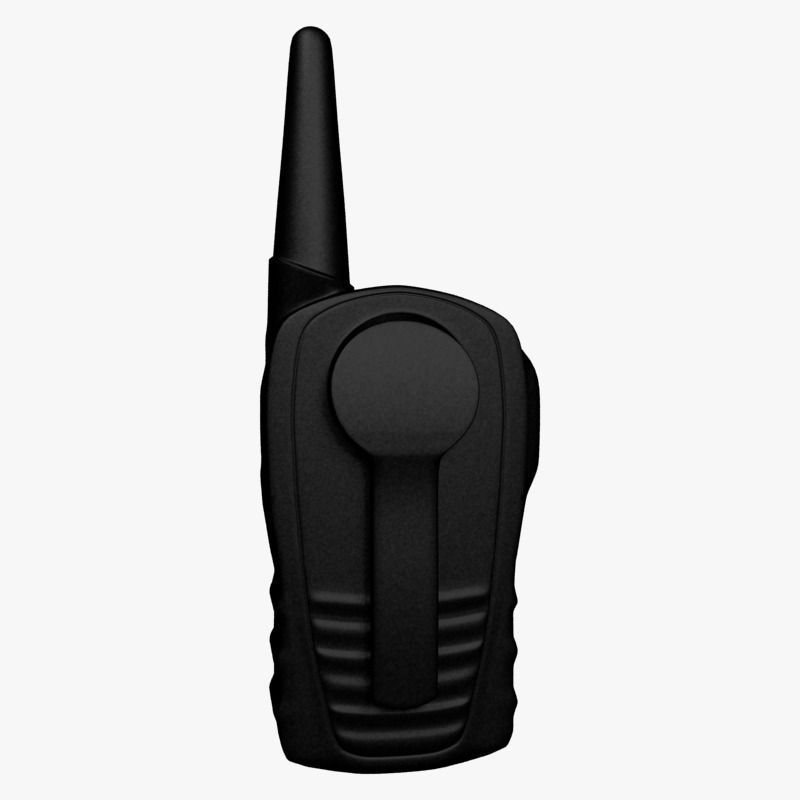 Handled radio 3D model_4