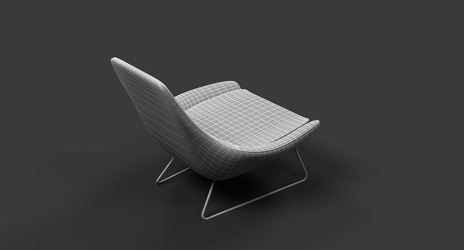 Flow Chair 3D model_5