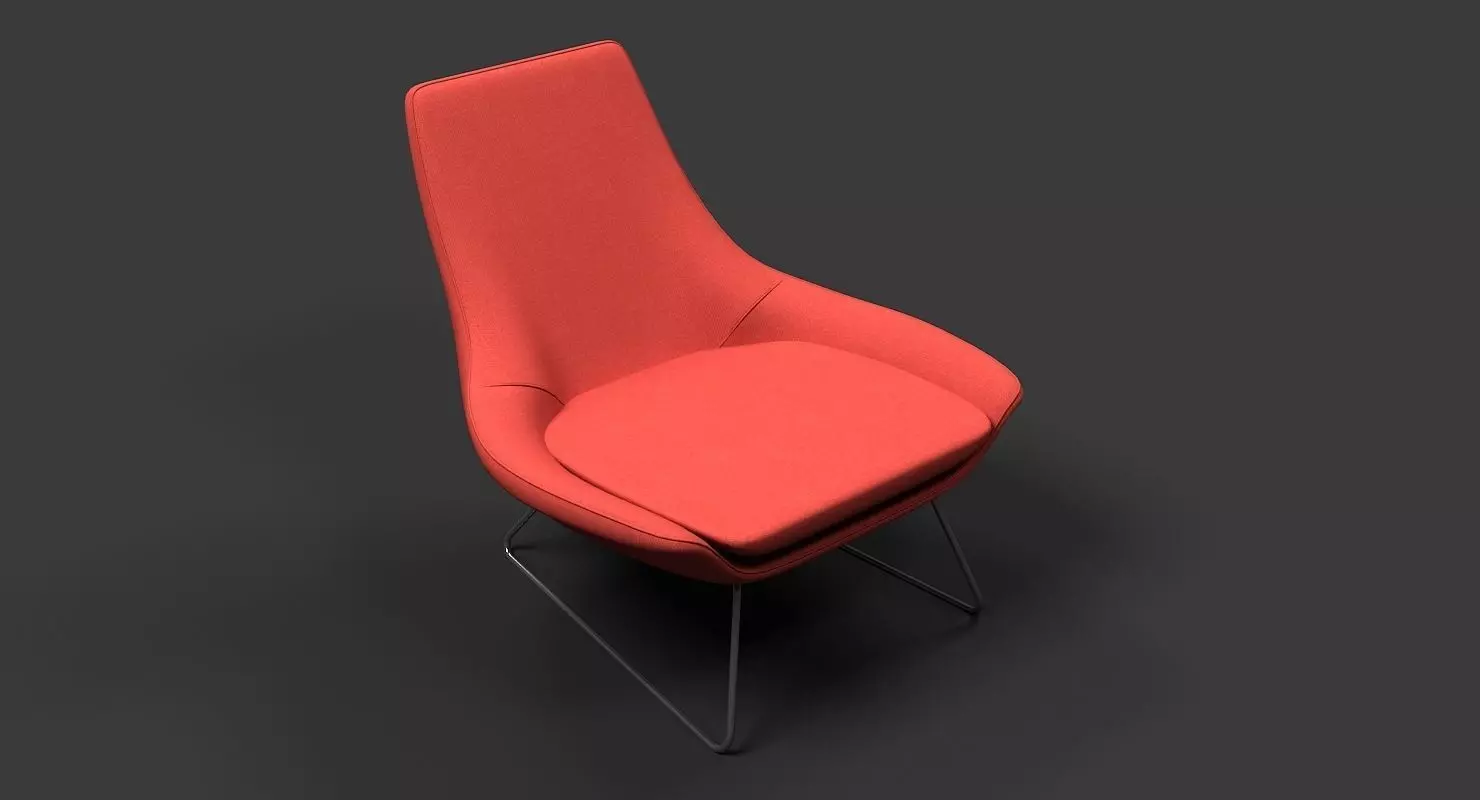 Flow Chair 3D model_0
