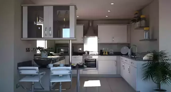 3D Kitchen 15