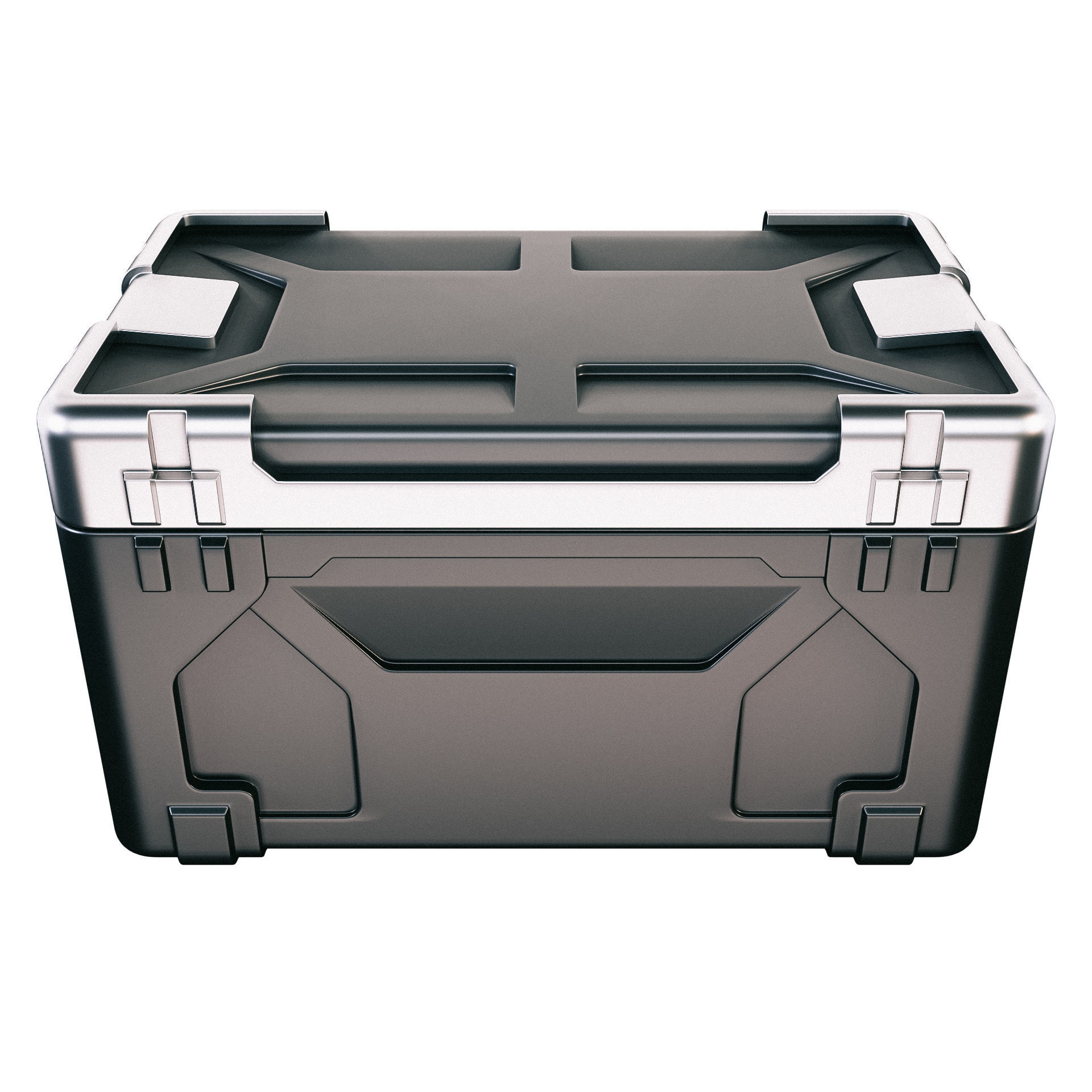 Sci-fi Container Free 3D model_0