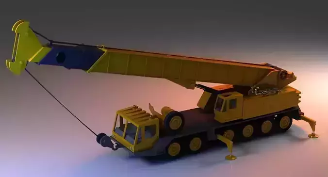 Crane 3D Model