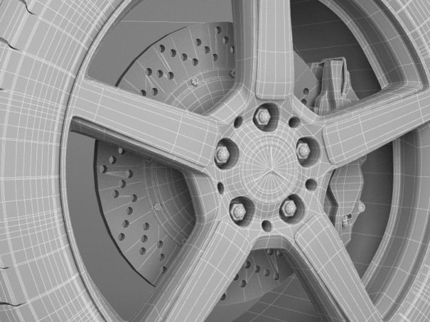 Mercedes Benz CLS CDI 2012 studio 3D model_28