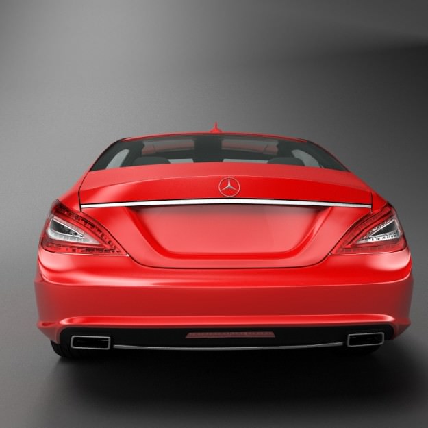 Mercedes Benz CLS CDI 2012 studio 3D model_19