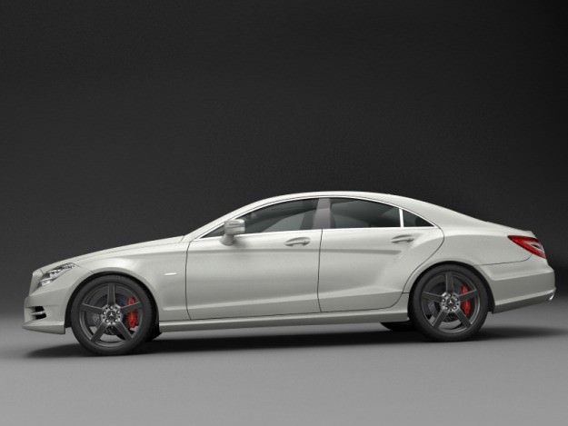 Mercedes Benz CLS CDI 2012 studio 3D model_32
