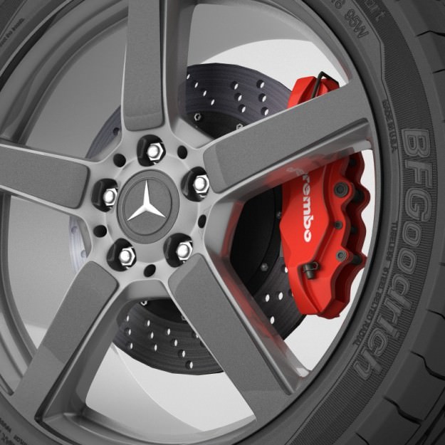 Mercedes Benz CLS CDI 2012 studio 3D model_27