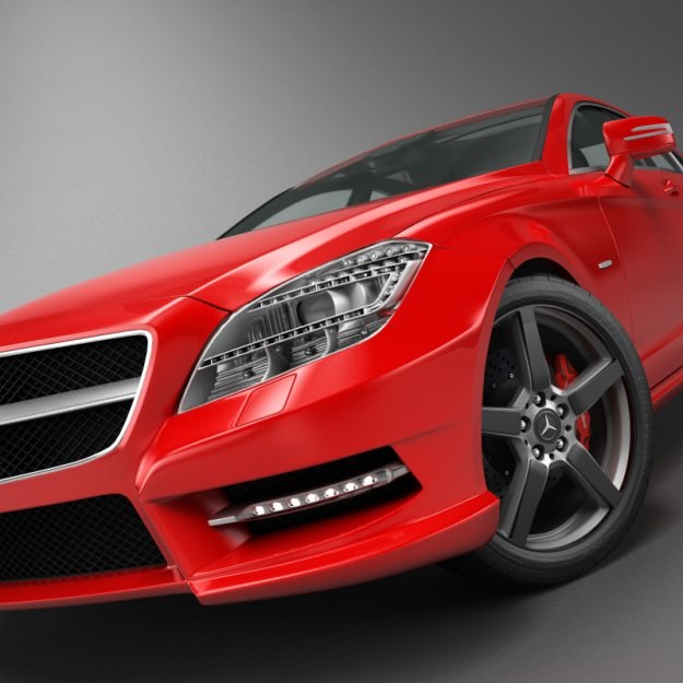 Mercedes Benz CLS CDI 2012 studio 3D model_15