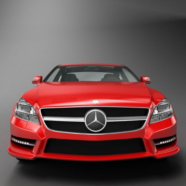 Mercedes Benz CLS CDI 2012 studio 3D model_18