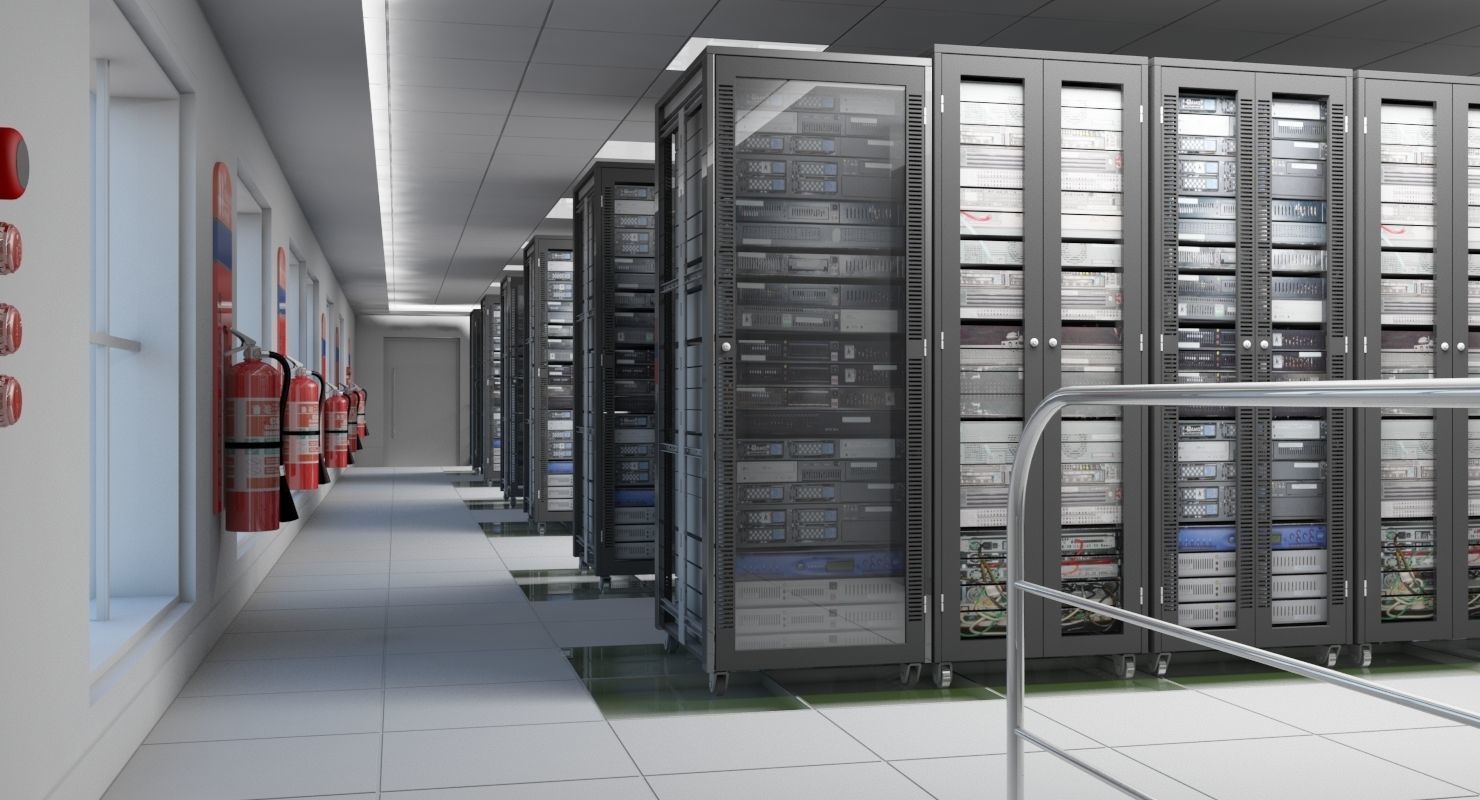 Comms room 2 3D model_3