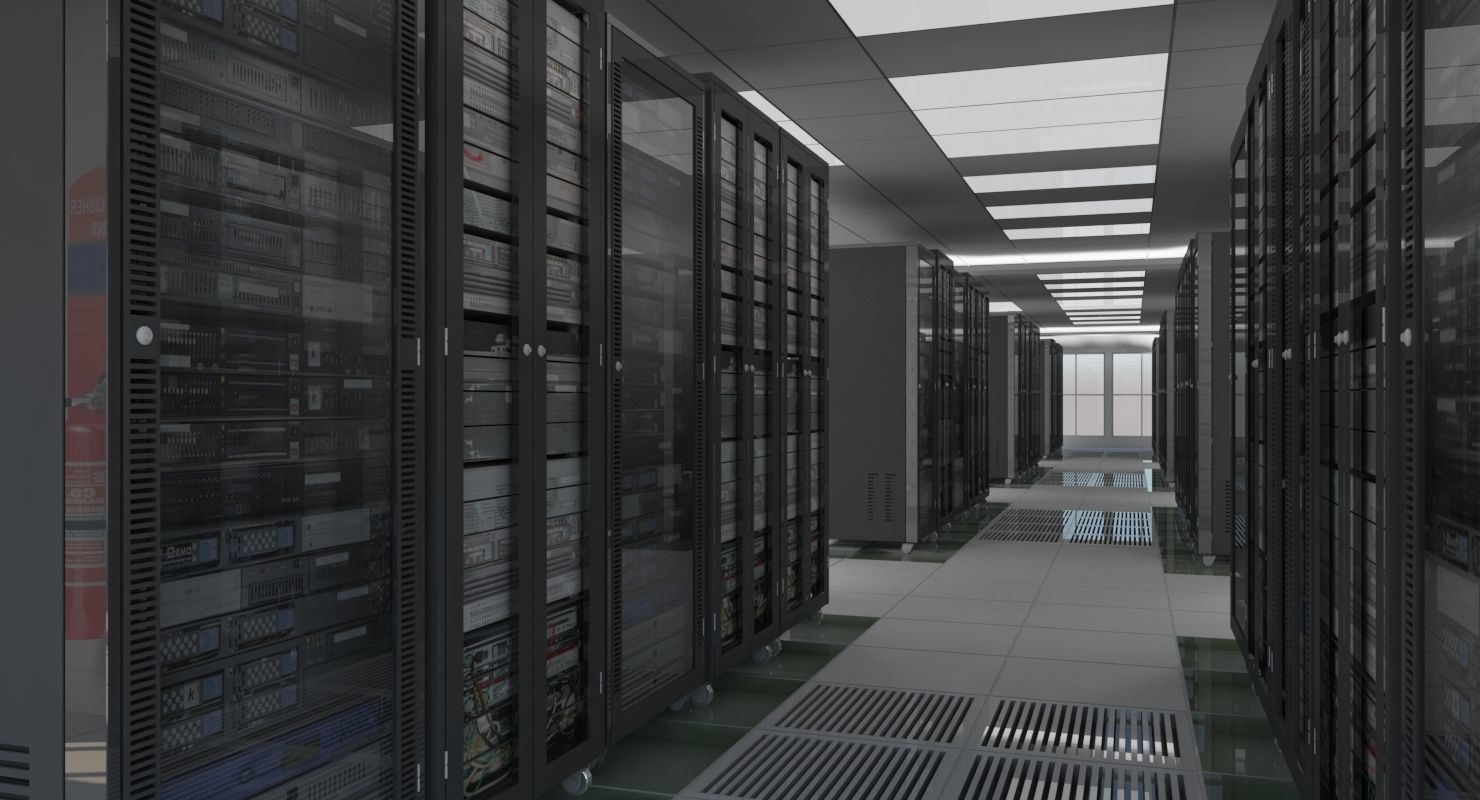 Comms room 2 3D model_8