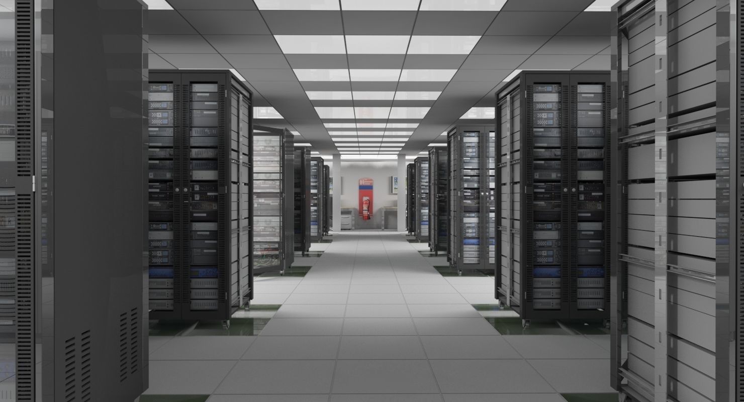 Comms room 2 3D model_10