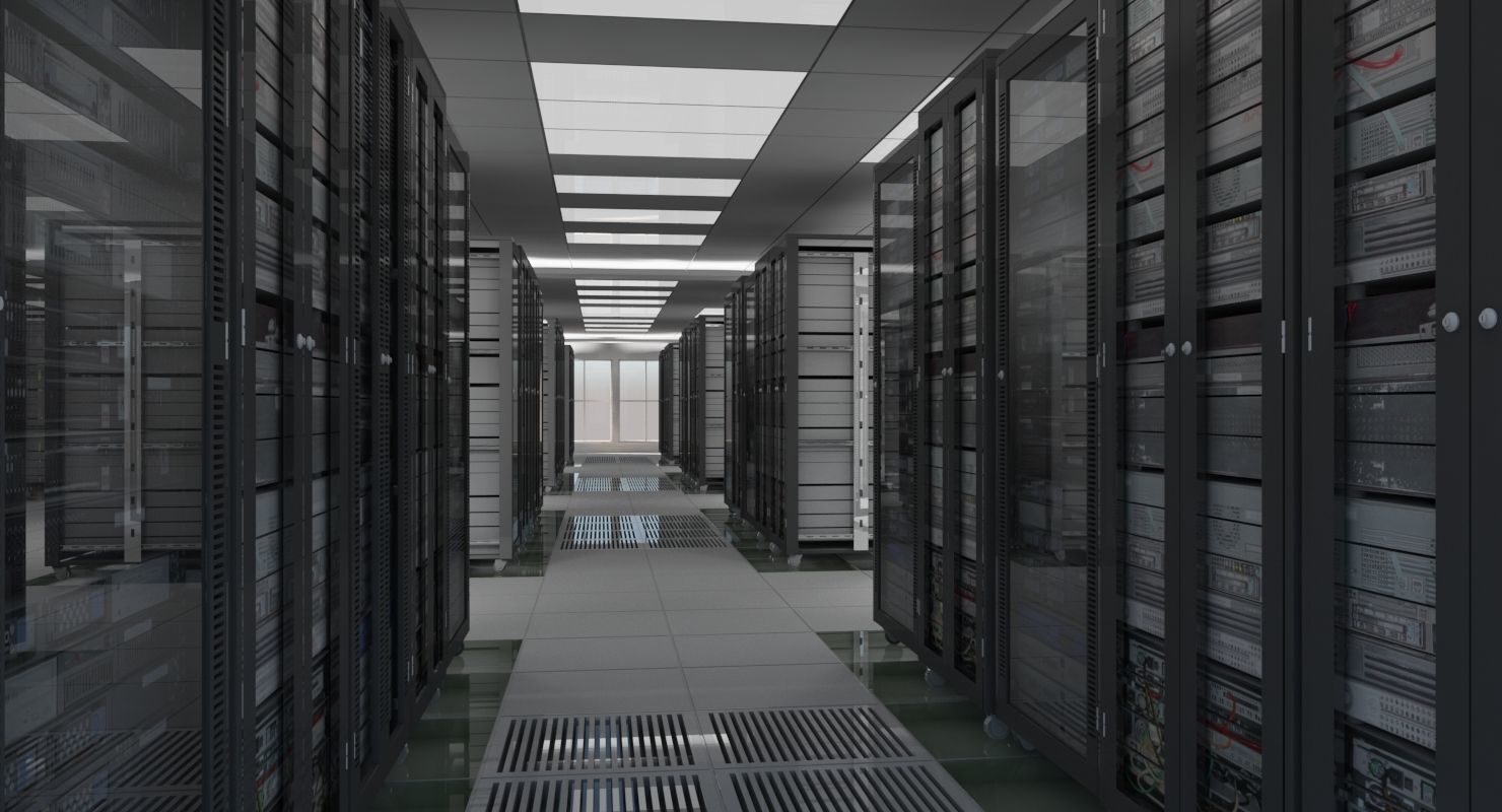 Comms room 2 3D model_2