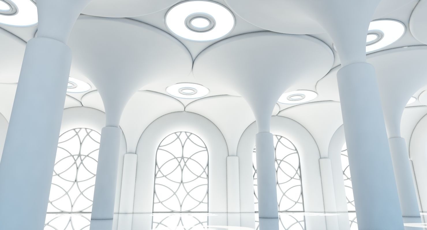 Classic Interior Scene 6 3D model_3