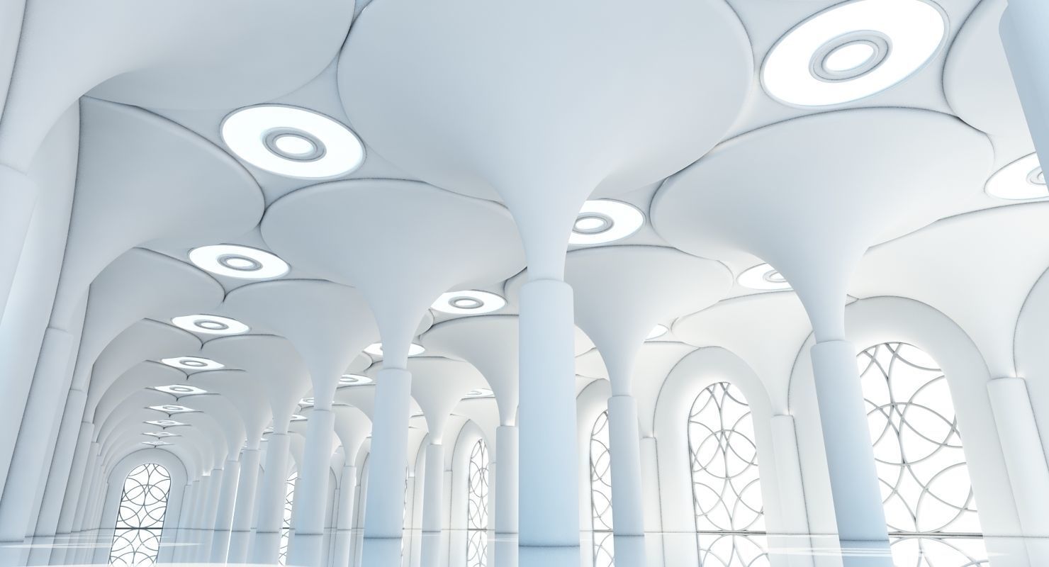 Classic Interior Scene 6 3D model_4