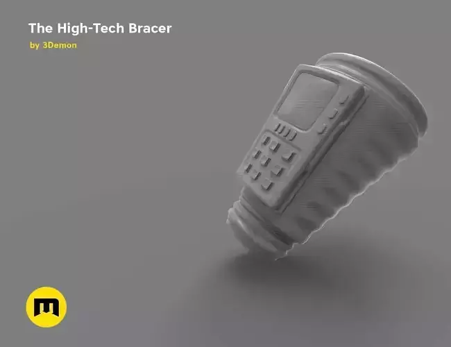 The High-Tech Bracer 3D model