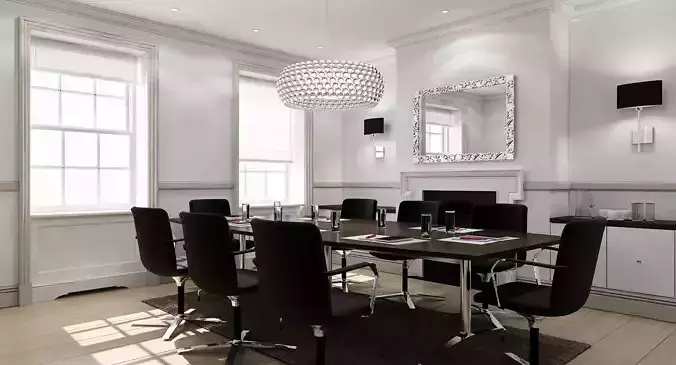 Classic Boardroom Interior