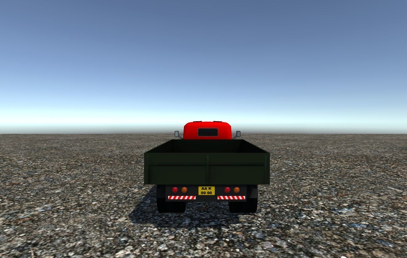 IndustrySmallTruck dump truck for gta san andreas Low-poly 3D model_3