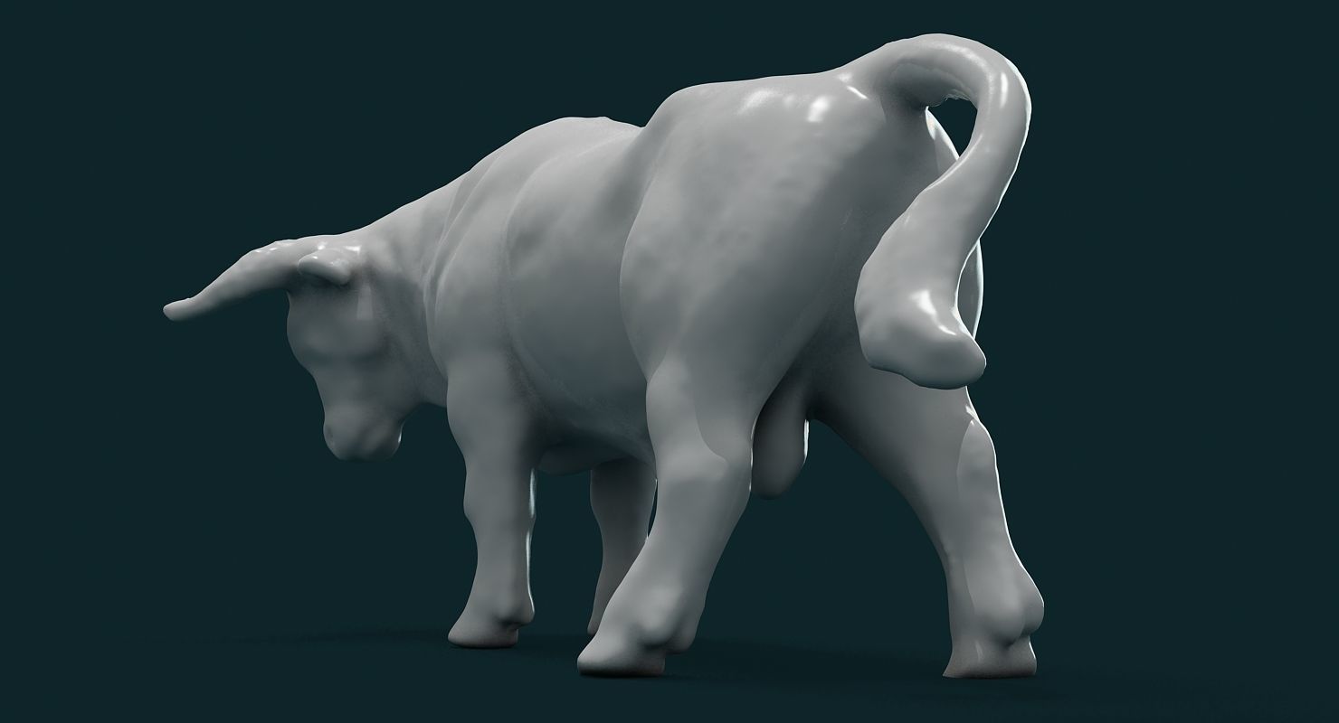 Bull 3D Model 3D model_2