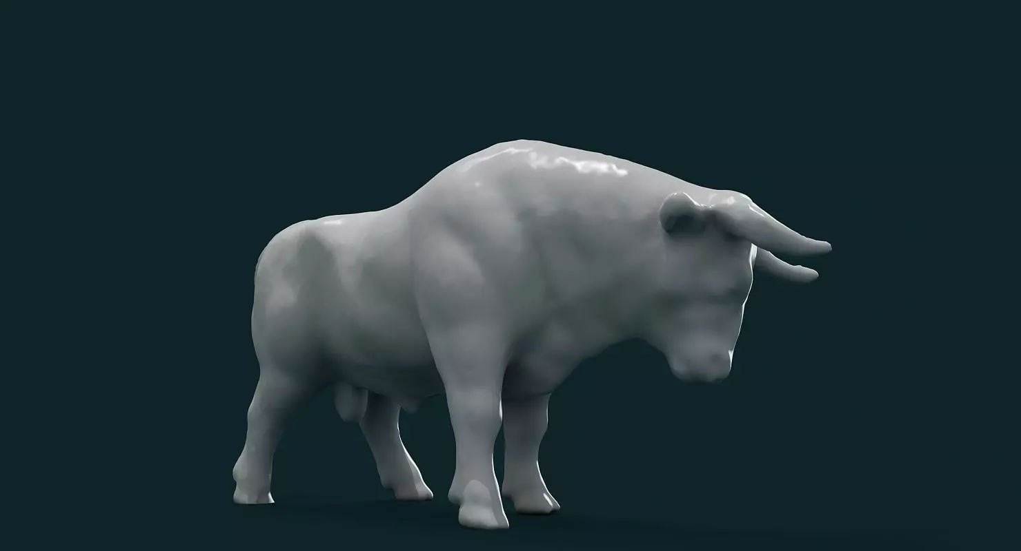 Bull 3D Model 3D model_0