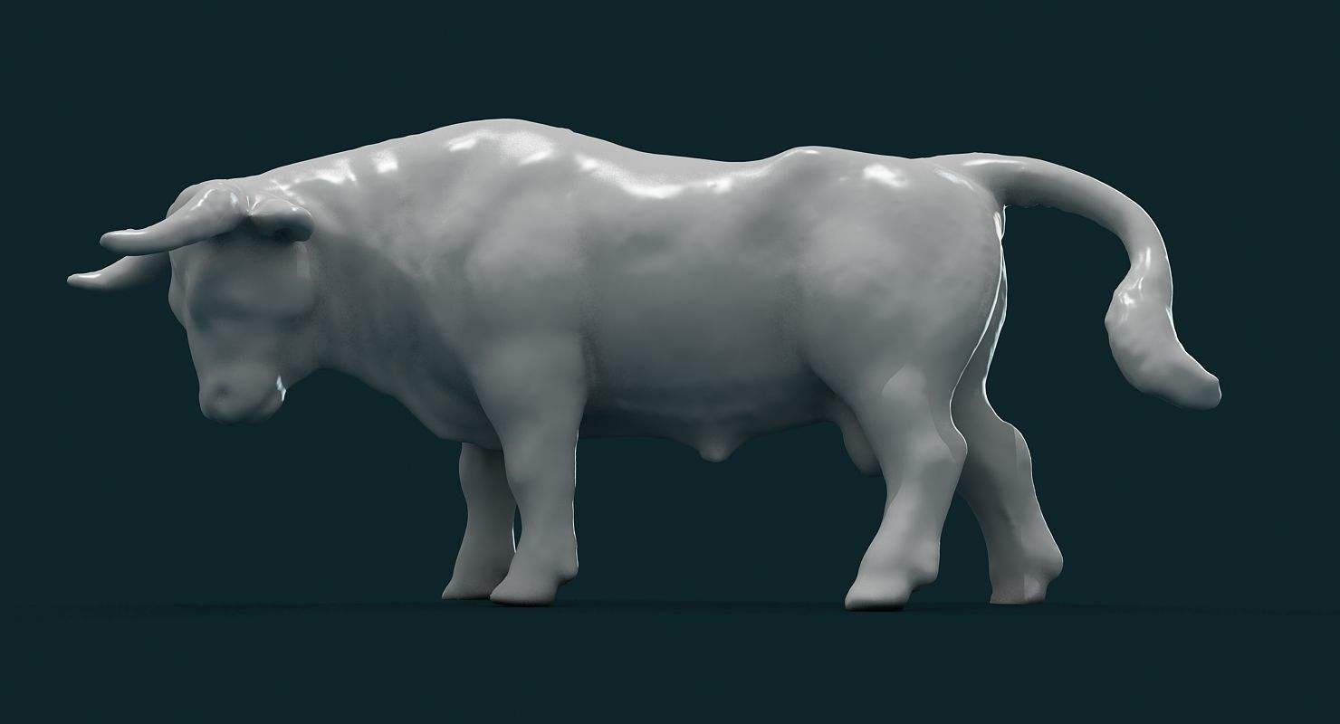 Bull 3D Model 3D model_7