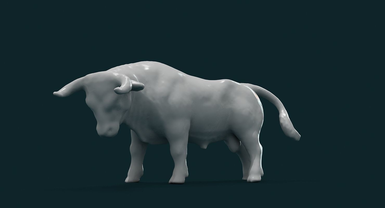 Bull 3D Model 3D model_1