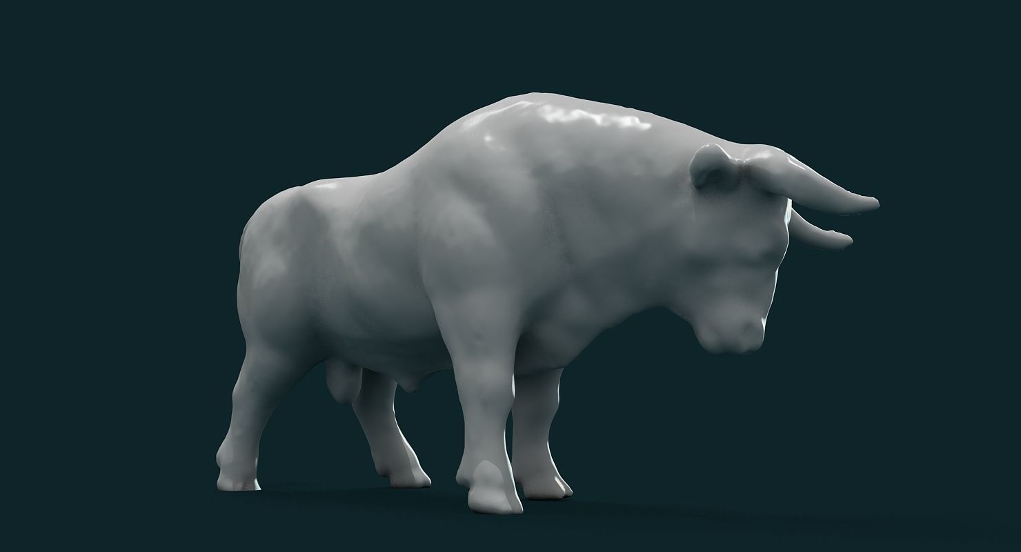 Bull 3D Model 3D model_4