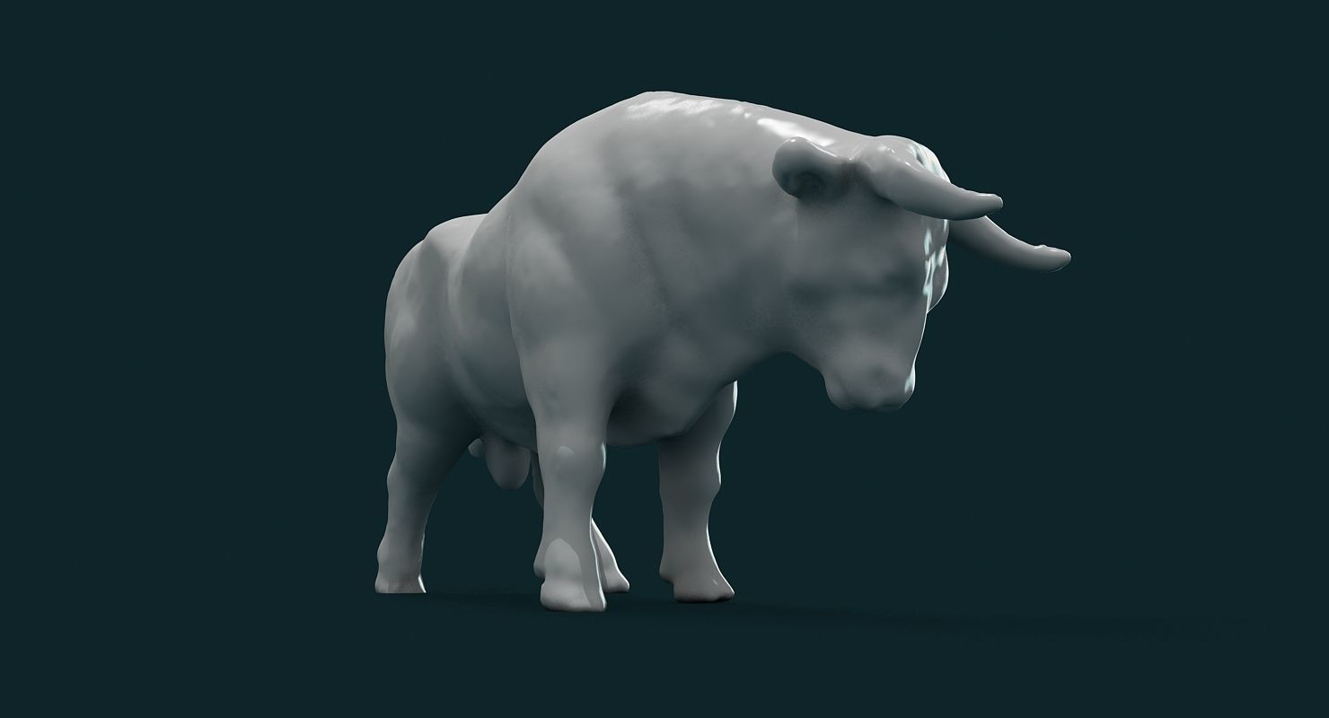 Bull 3D Model 3D model_3