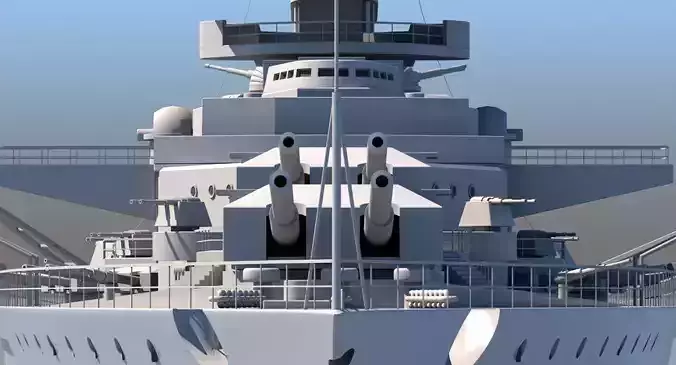 Battle Ship 3D model