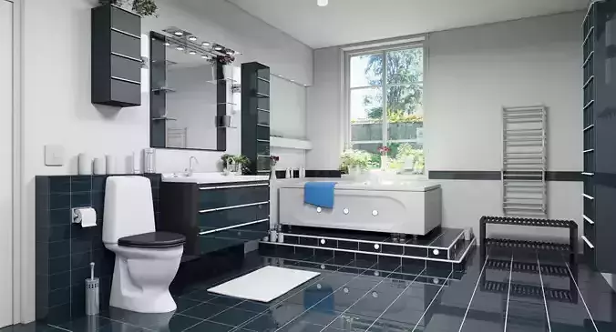 Bathroom Suite Interior