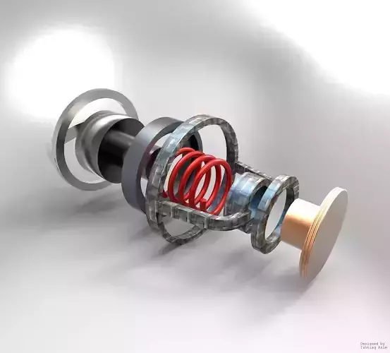 Thermostat switch Free 3D model