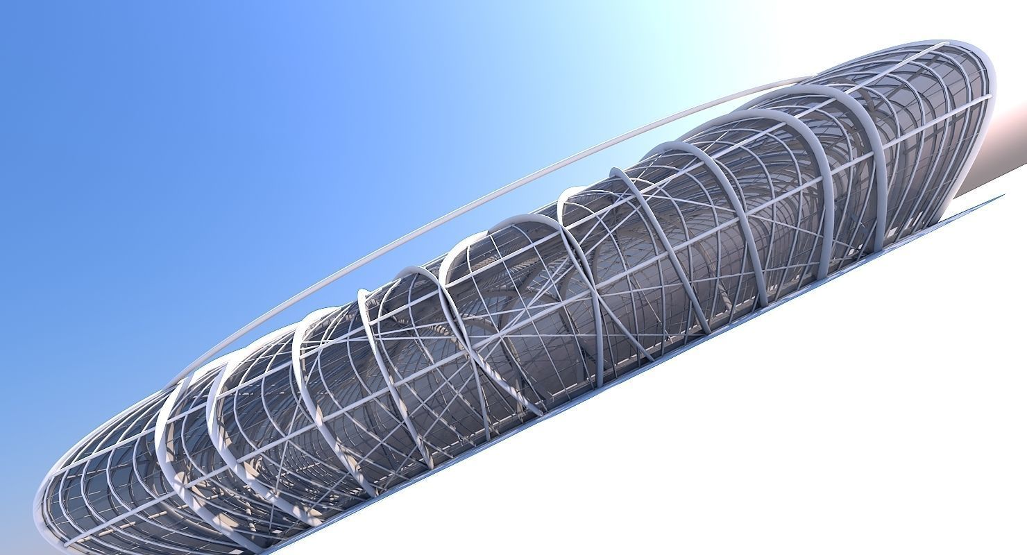 Architectural Shed 3D model_3