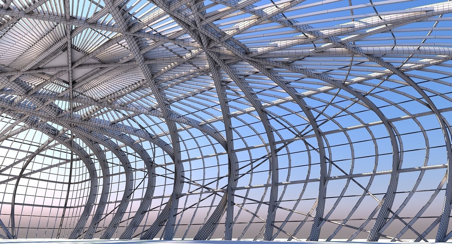 Architectural Shed 3D model_4