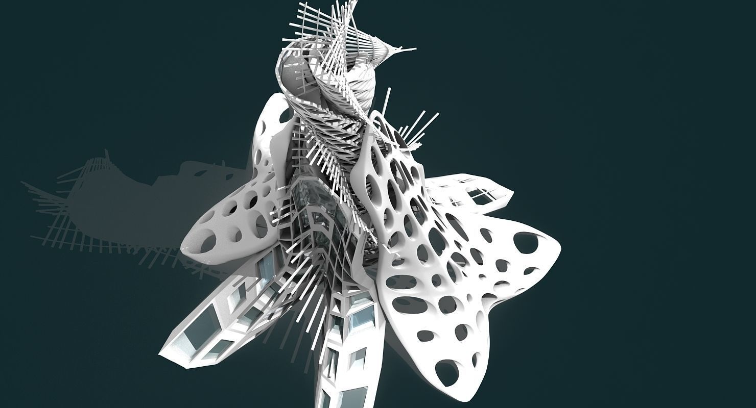 Architecture 001 3D model_3