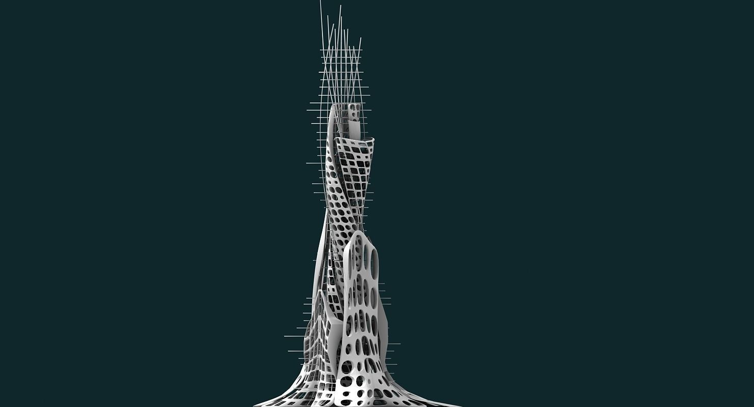 Architecture 001 3D model_2