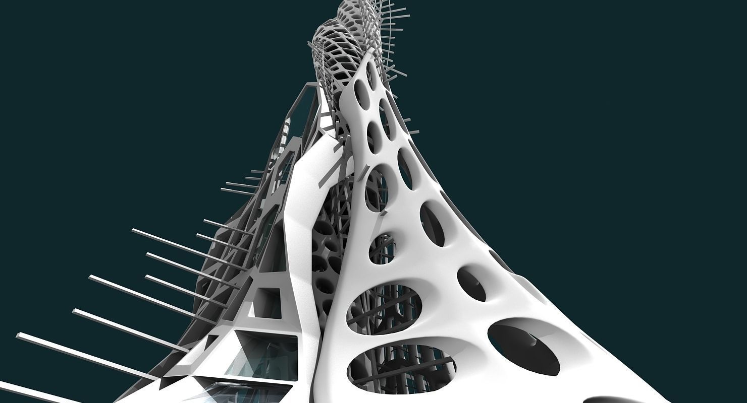 Architecture 001 3D model_4