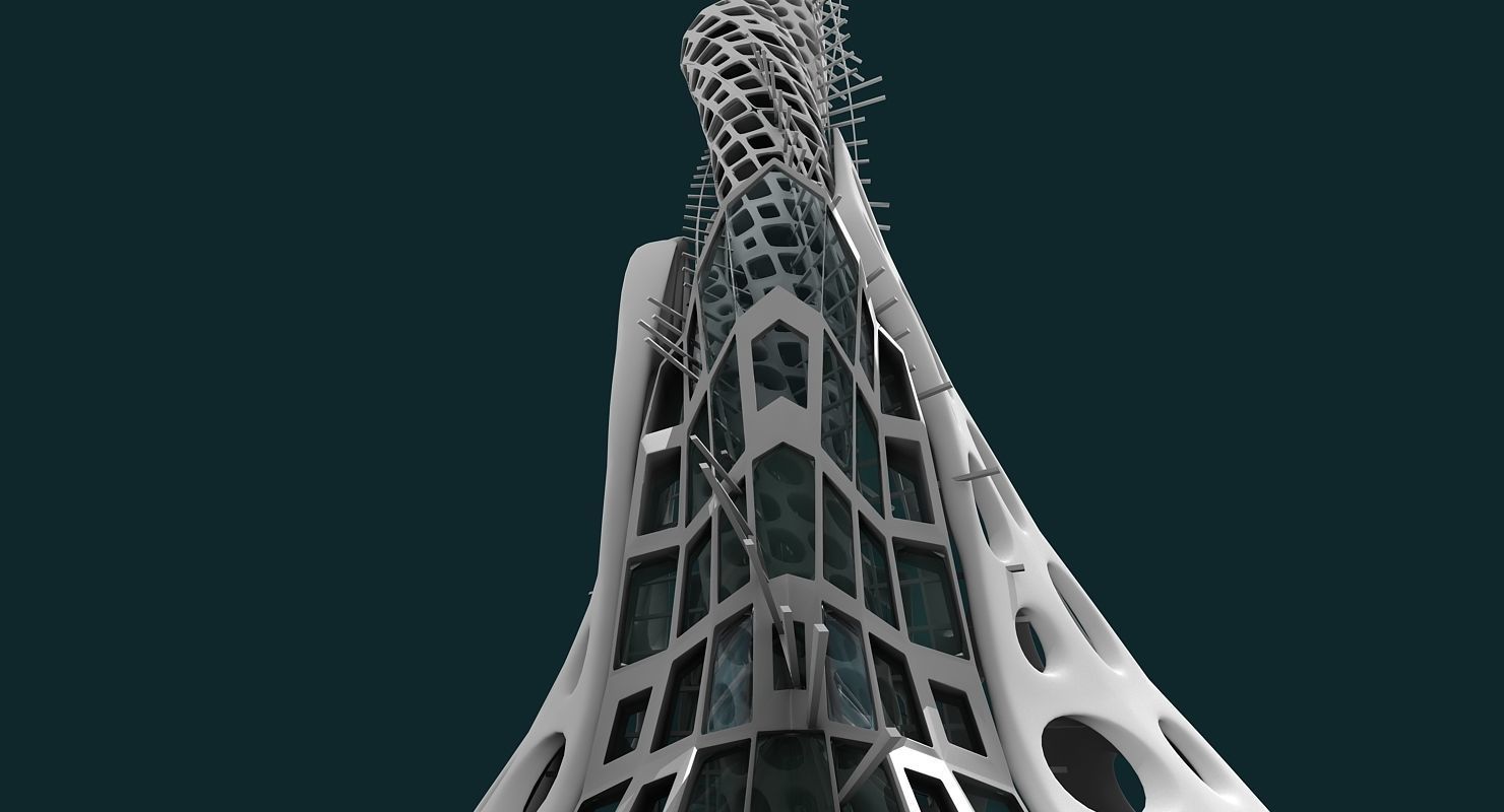 Architecture 001 3D model_5