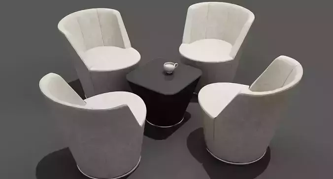 Ameo Chair Walter Knoll 3D model