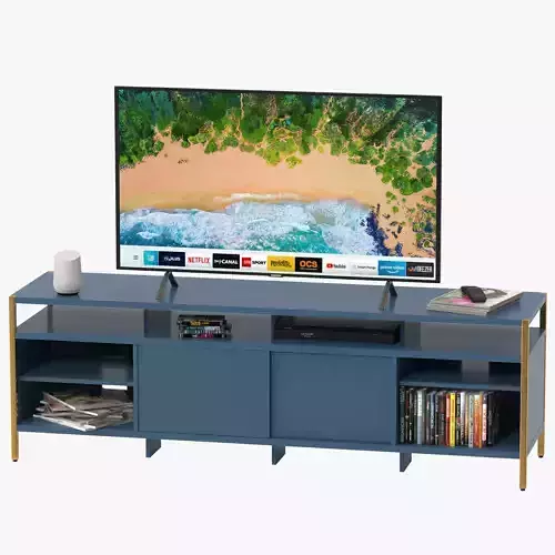 Zane Media Console 3D model