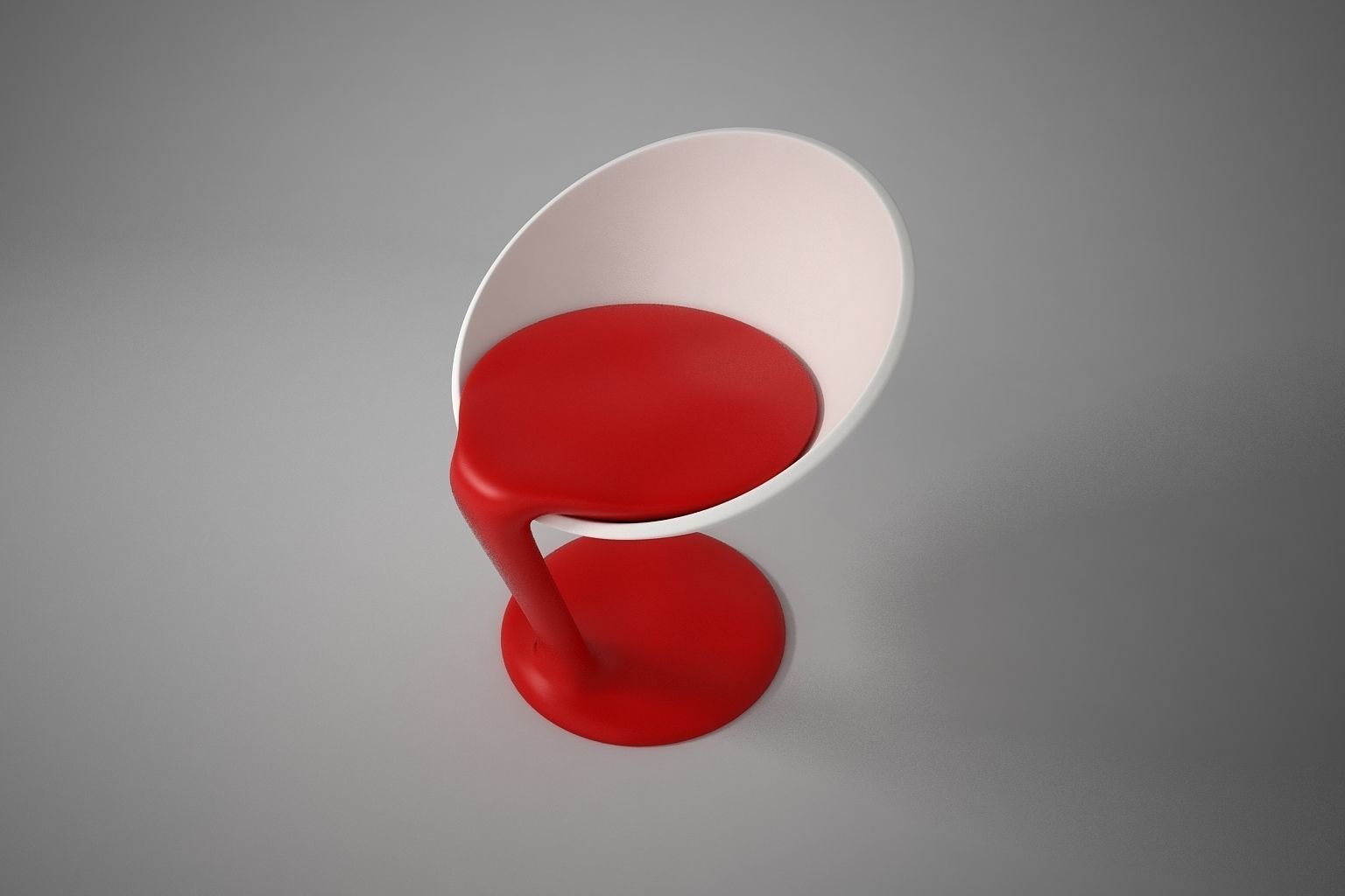 07 MELTHING CHAIR  3D model_4