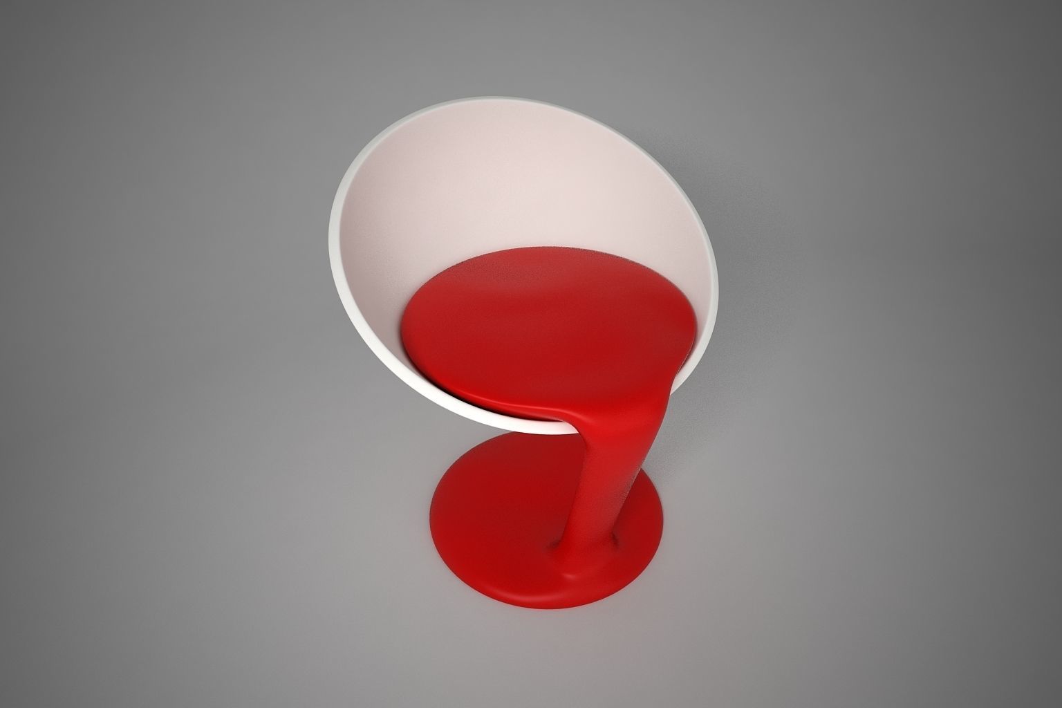 07 MELTHING CHAIR  3D model_3