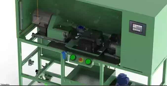 Boring Head Machine Free 3D model