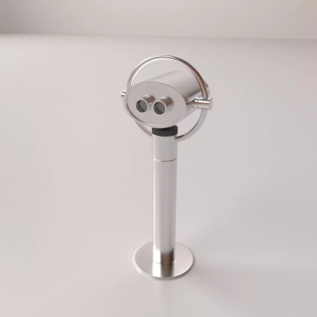 Tower Binocular 3D model_0